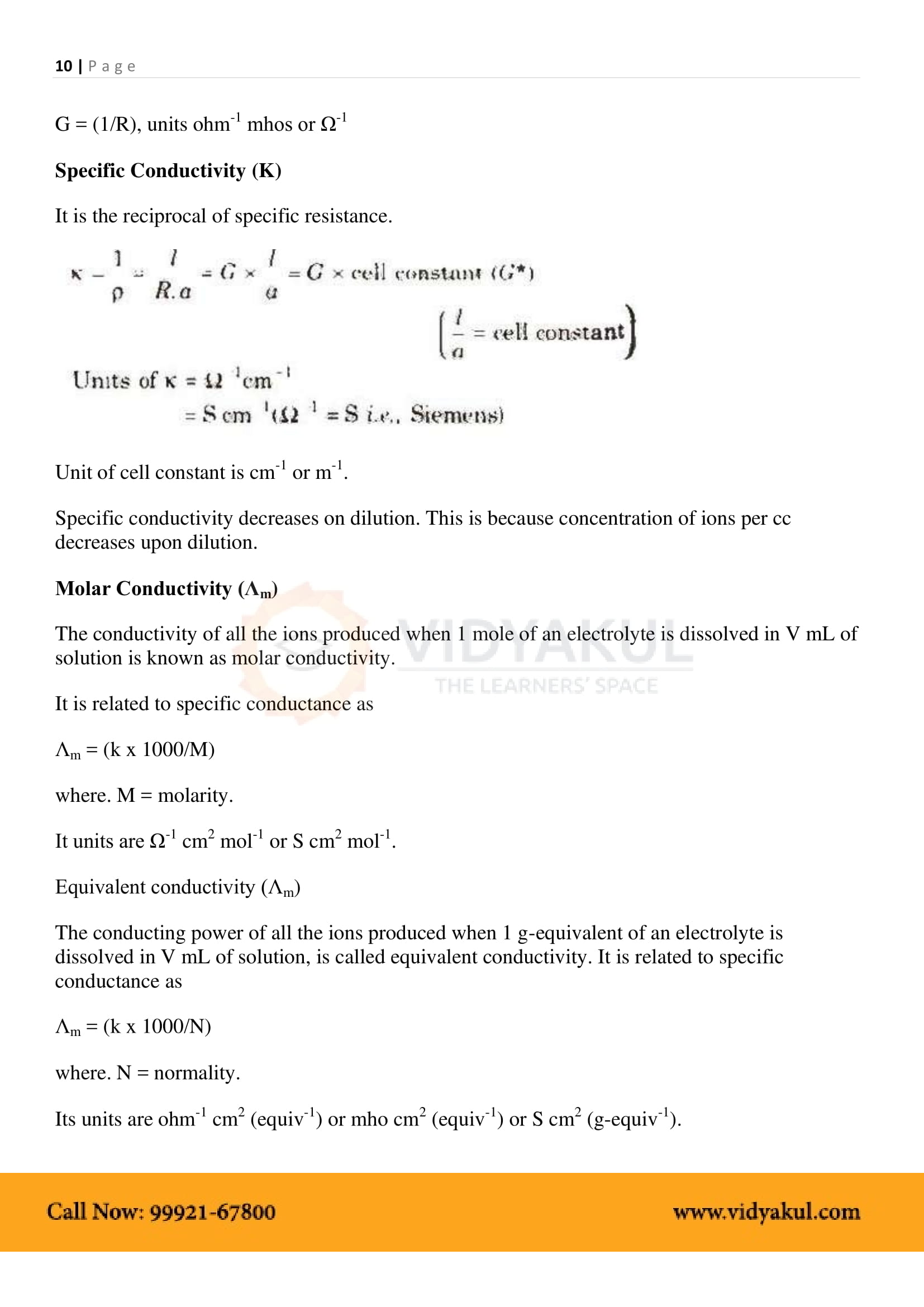 Class 12 Chemistry Notes